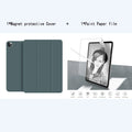 Tablet Stand Protection Clip For iPad Pro 12.9 Cover for Pro 11 13 M5 M4 Case Tri-fold magnet Back Case for iPad 10th Air 5 Film