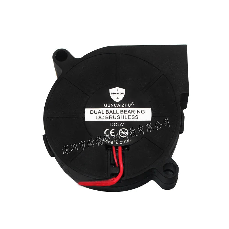 NEW 5015 50x50x15mm Blower Humidifier Fan Oil Bearing 5V 12V 24V 0.25A 5589RPM  Cooling Fan With 2PIN