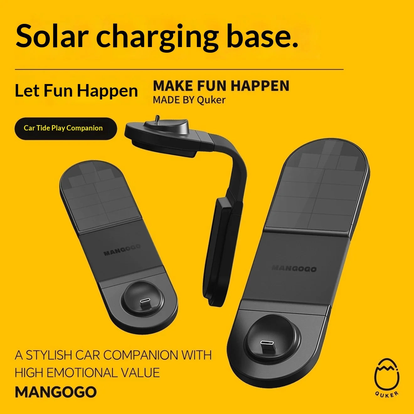 Original MANGOGO car accessories, charging accessories, trendy and creative ornaments