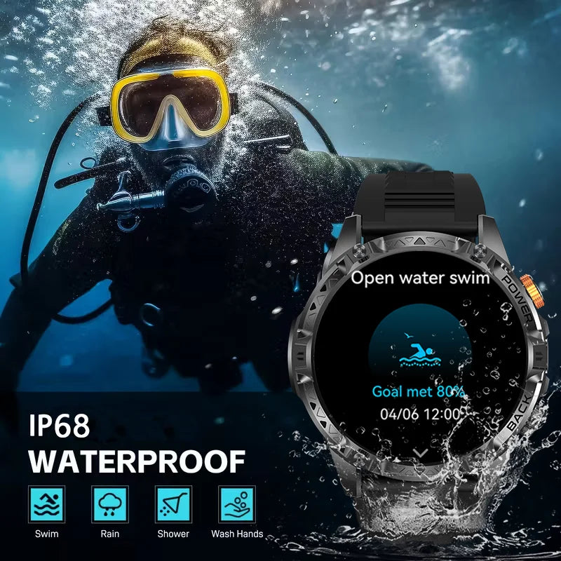 The New Watch Has Smart Sports Features, a 1,000mah Battery, Fitness Tracker, 100+ Sports Modes, and Support for Wireless Calls