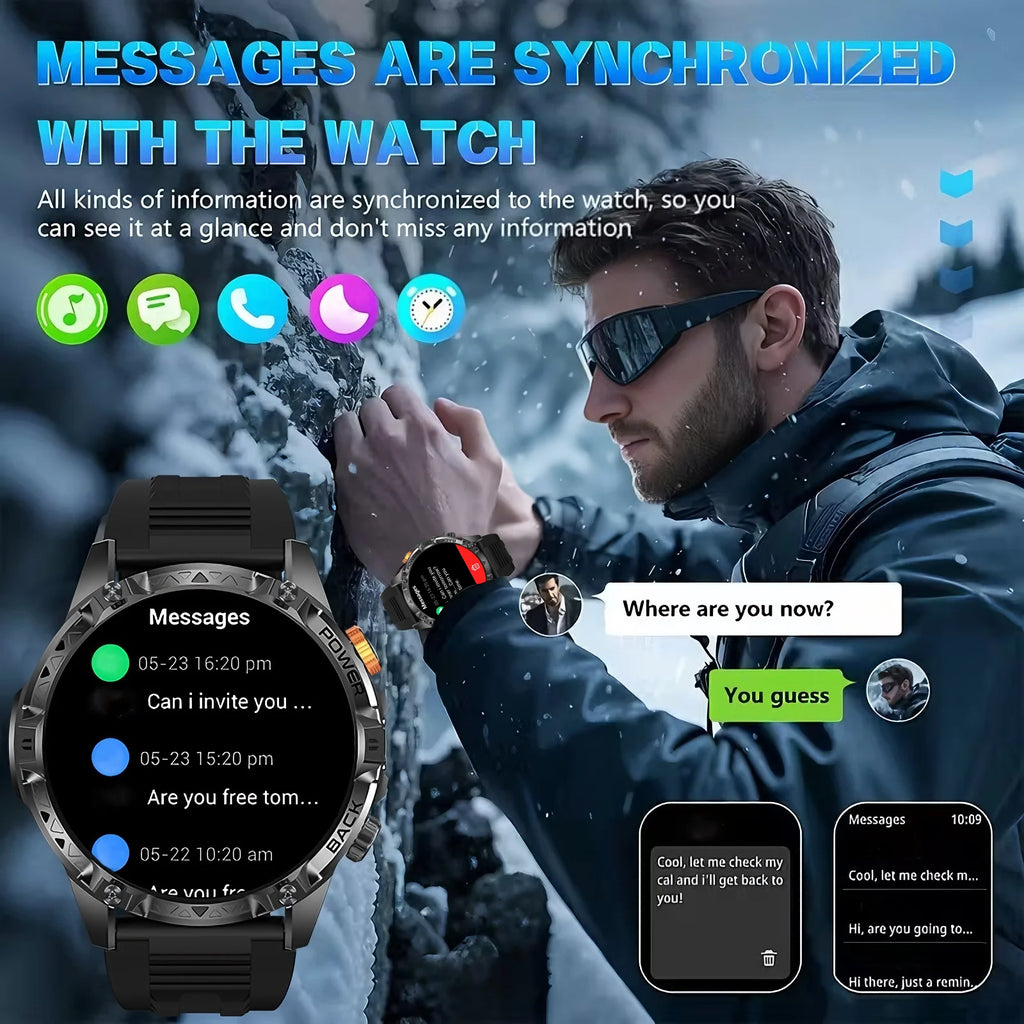 The New Watch Has Smart Sports Features, a 1,000mah Battery, Fitness Tracker, 100+ Sports Modes, and Support for Wireless Calls