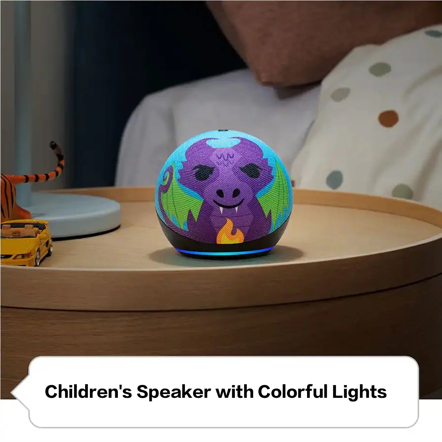 Newest Model Alexa Kids Bluetooth Speaker Designed for kids Kids+ Owl With High-quality Sound And a Mini Desktop Design Audio