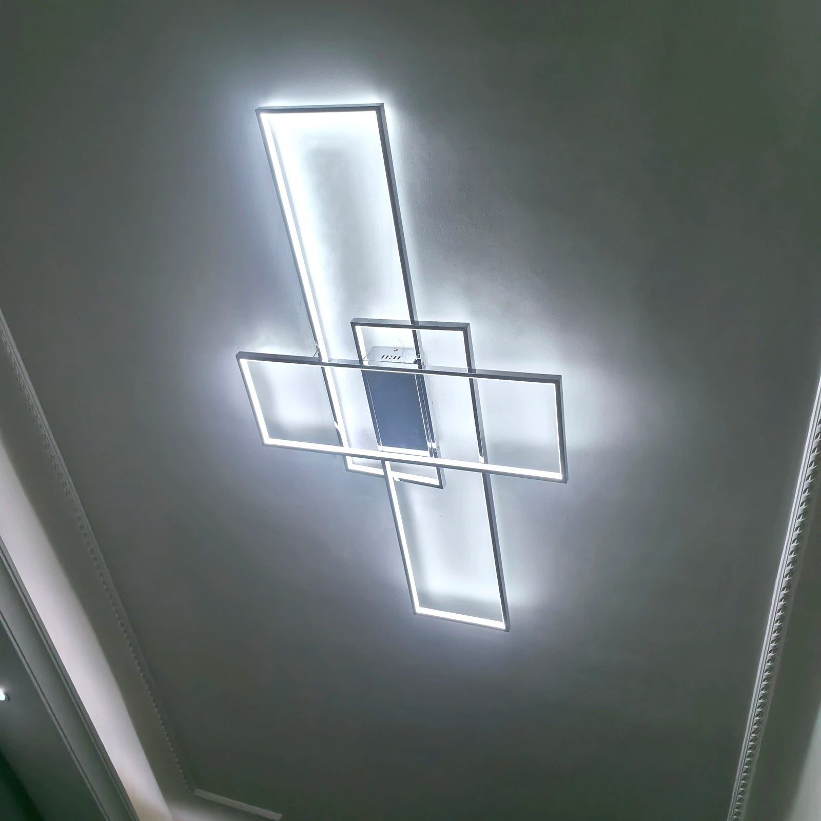 Alexa Smart Home Modern Led ceiling lights for livingroom bedroom lustre Led ceiling light White/Black led Ceiling Lamp fixture
