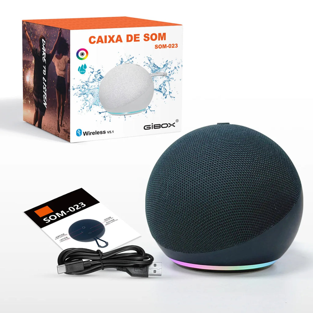 Portable Outdoor Alexa Bluetooth Speaker Designed for Owl With High-quality Sound And a Mini Desktop Design Audio