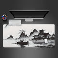 Large mouse pad 900x400x4mm Anime mousepad landscape table Carpet DeskMat Computer Gamer Gaming Peripheral Accessories desk pad