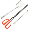 1 set Fireplace Tools Set Fire Tool Fire Accessories Winter Fireplace Tool Fire Poker Fireplace Fire Hook Fireplace Shovel Iron