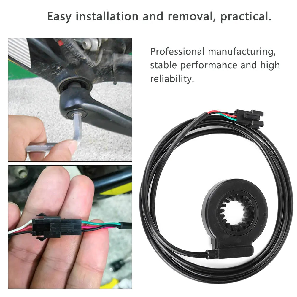Assist Sensor Electric  Accessories Assist Sensor Double Hall 12 Magnetic Integrated Wheel Electric  Accessories
