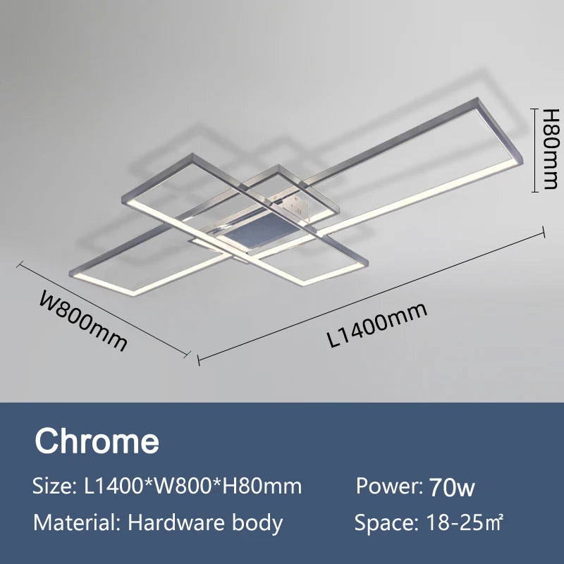 Alexa Smart Home Modern Led ceiling lights for livingroom bedroom lustre Led ceiling light White/Black led Ceiling Lamp fixture