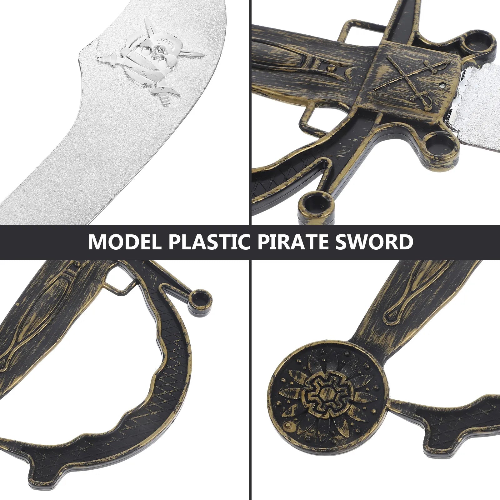 Sword Accessories for Party Pirate Accessories Cosplay Halloween Decorations Pirate Props Stage Performance Supplies