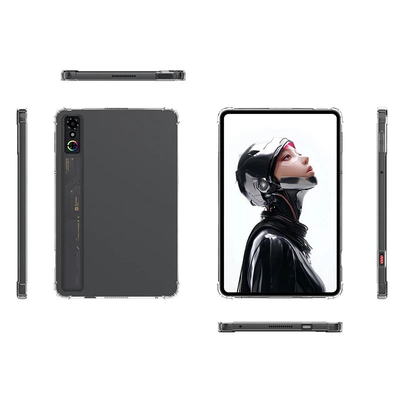 Suitable for RedMagic Astra gaming tablet transparent protective cover dustproof protective cover