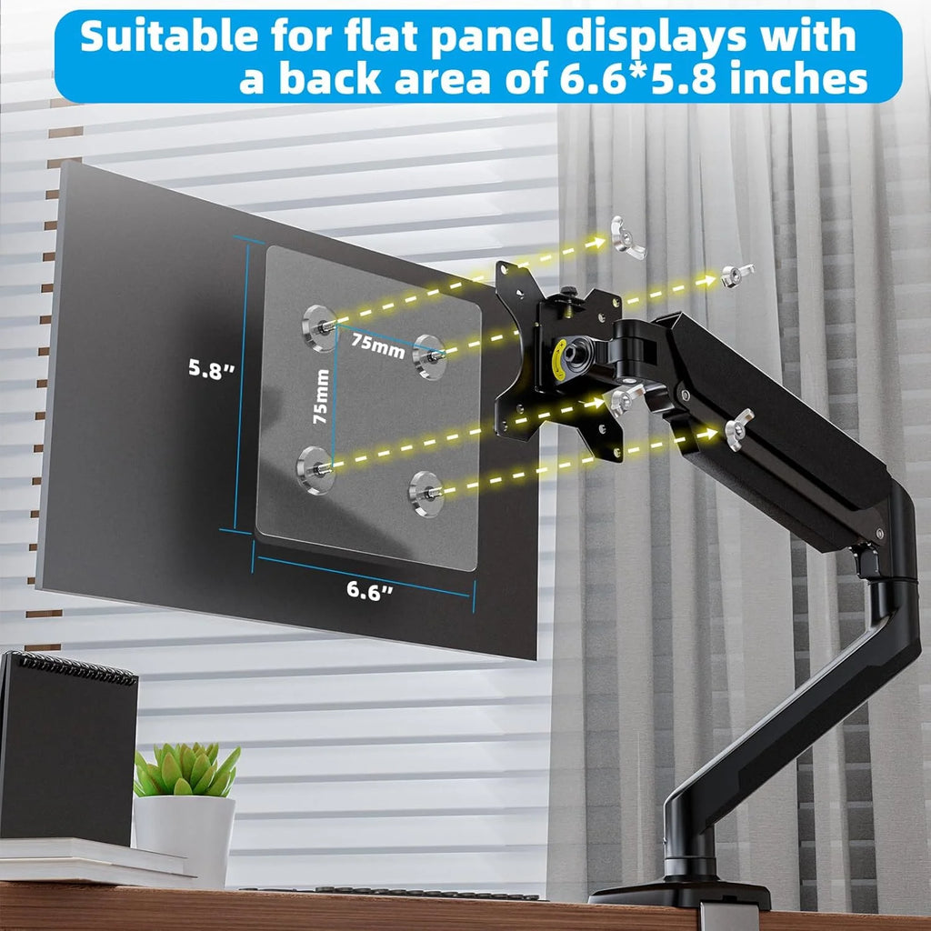 1pc Adhesive Tape for Desktop LED LCD Monitor Holder Arm Extension VESA Adapter Fixing Bracket Display Bracket No Mounting Hole