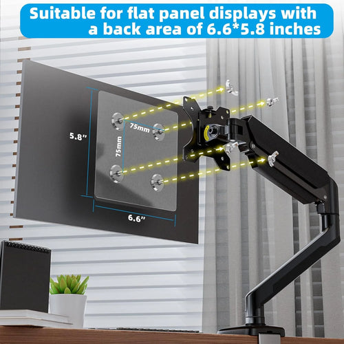 1pc Adhesive Tape for Desktop LED LCD Monitor Holder Arm Extension VESA Adapter Fixing Bracket Display Bracket No Mounting Hole