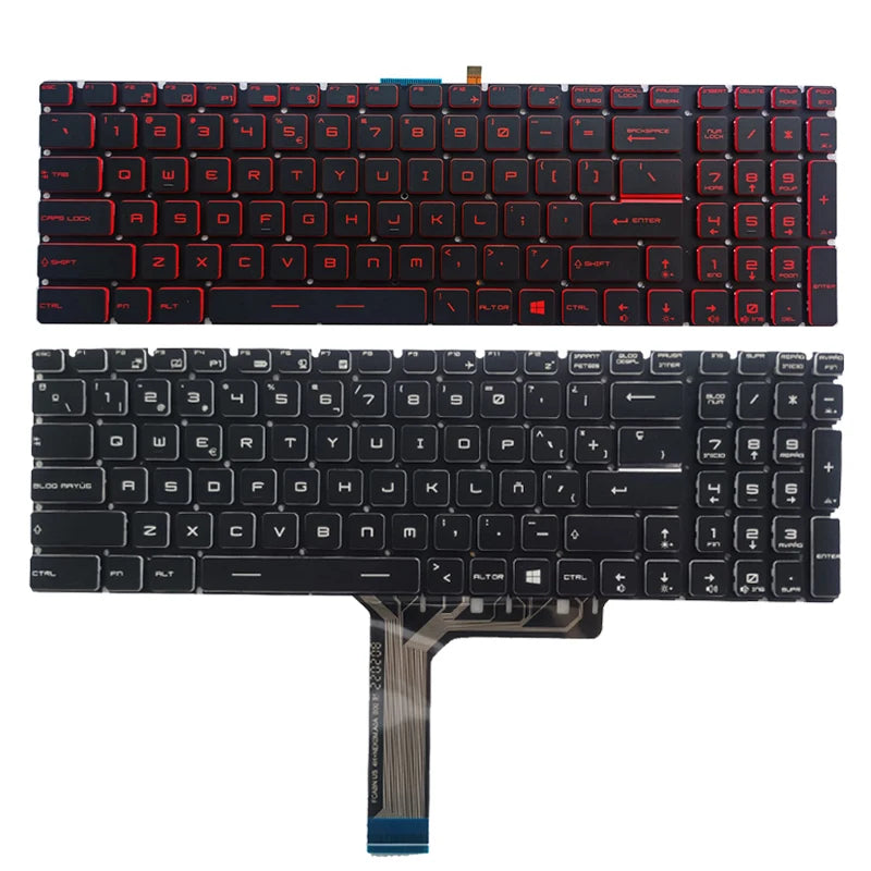 Russian/US/Spanish laptop keyboard For MSI GP62 GP62MVR MS-16J9 MS-16J5 MS-16J6 MS-16JB MS-16J3 MS-1781 MS-1782 MS-1783 MS-1785