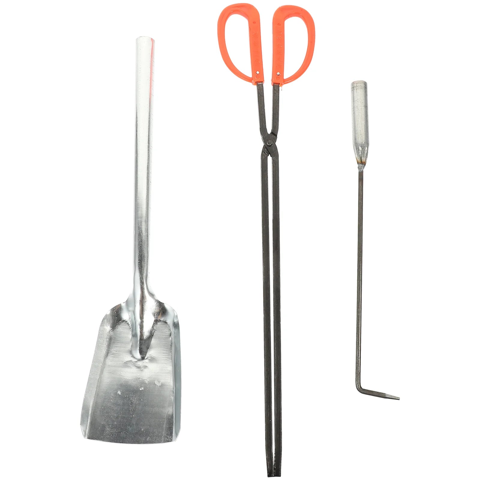 1 set Fireplace Tools Set Fire Tool Fire Accessories Winter Fireplace Tool Fire Poker Fireplace Fire Hook Fireplace Shovel Iron